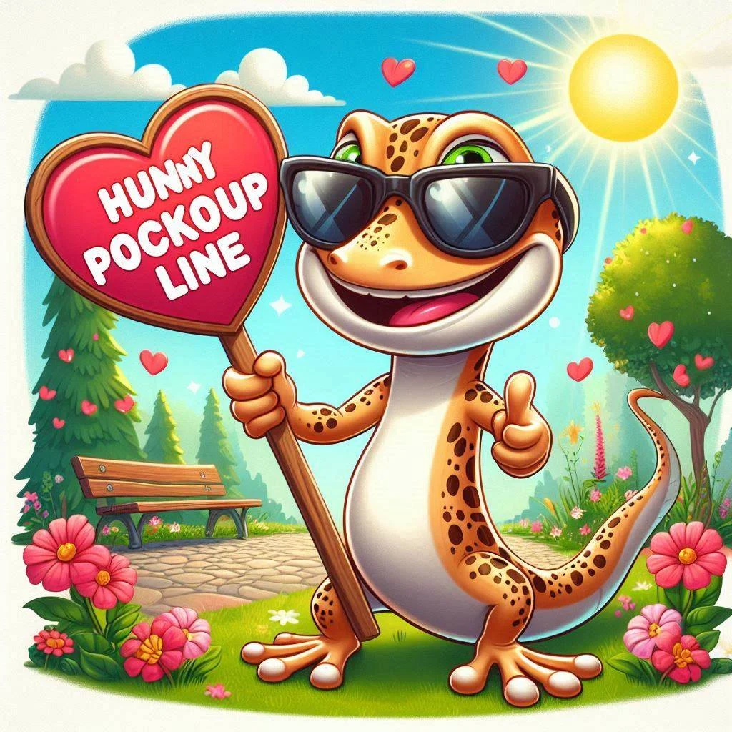 Cheeky Gecko Pickup Lines