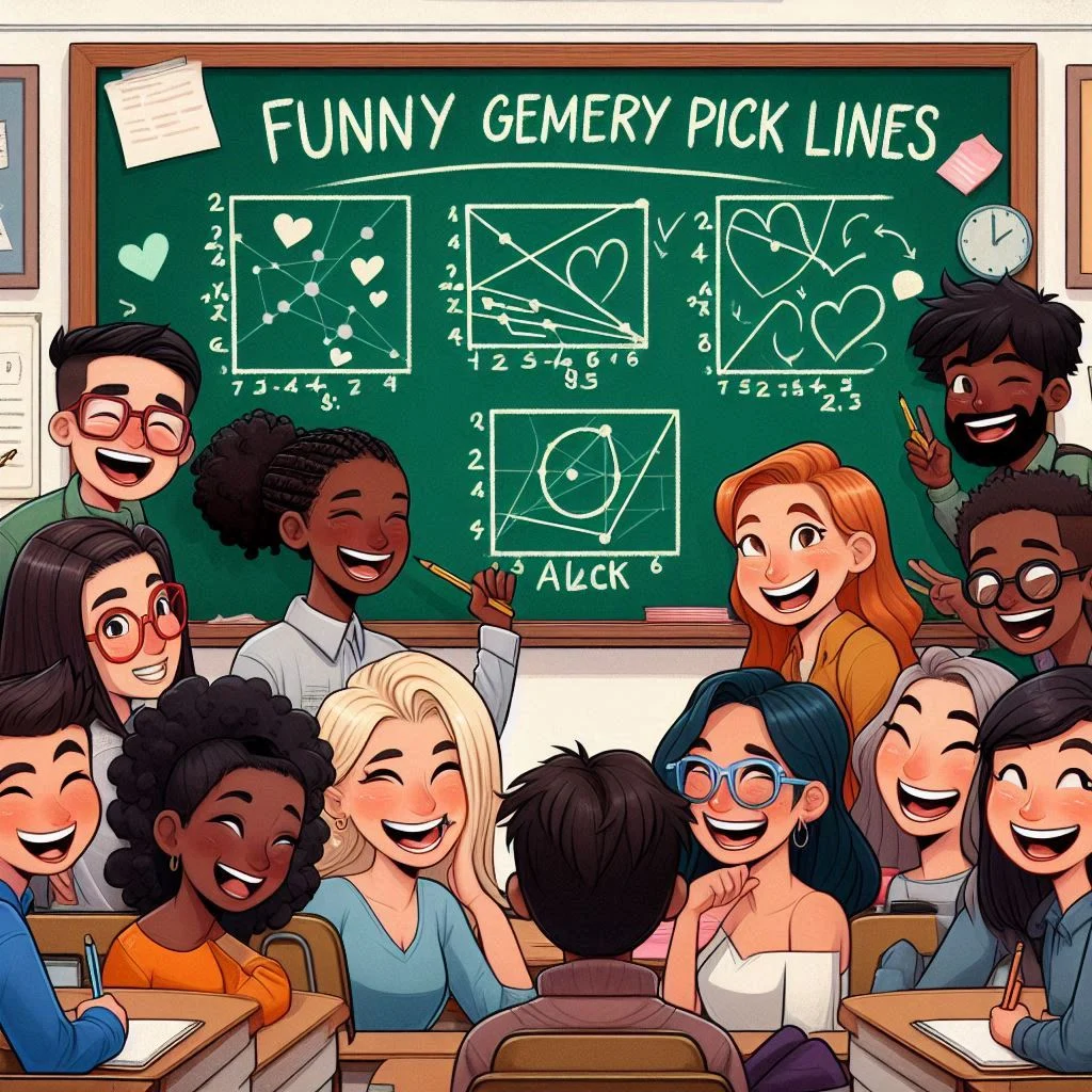 Cute Geometry Pickup Lines That Will Make You Blush