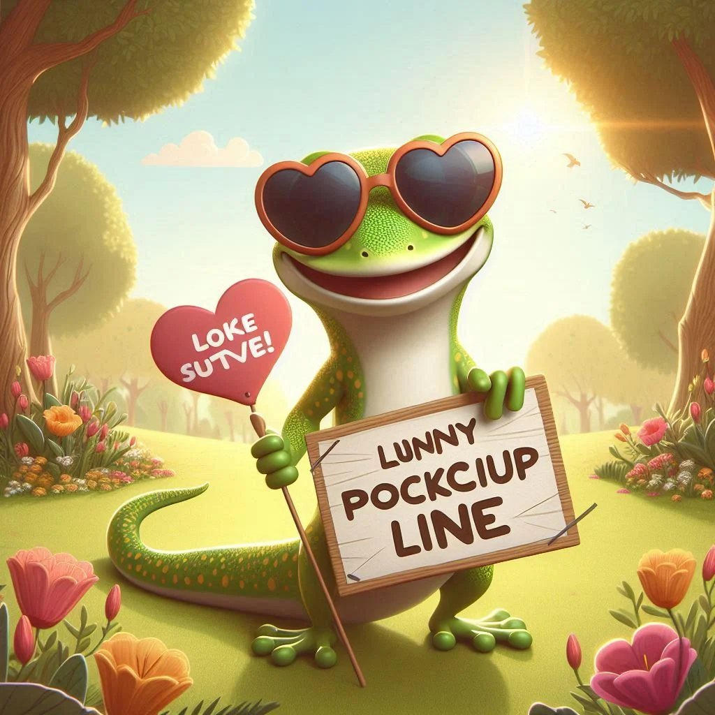 Silly Gecko Pickup Lines