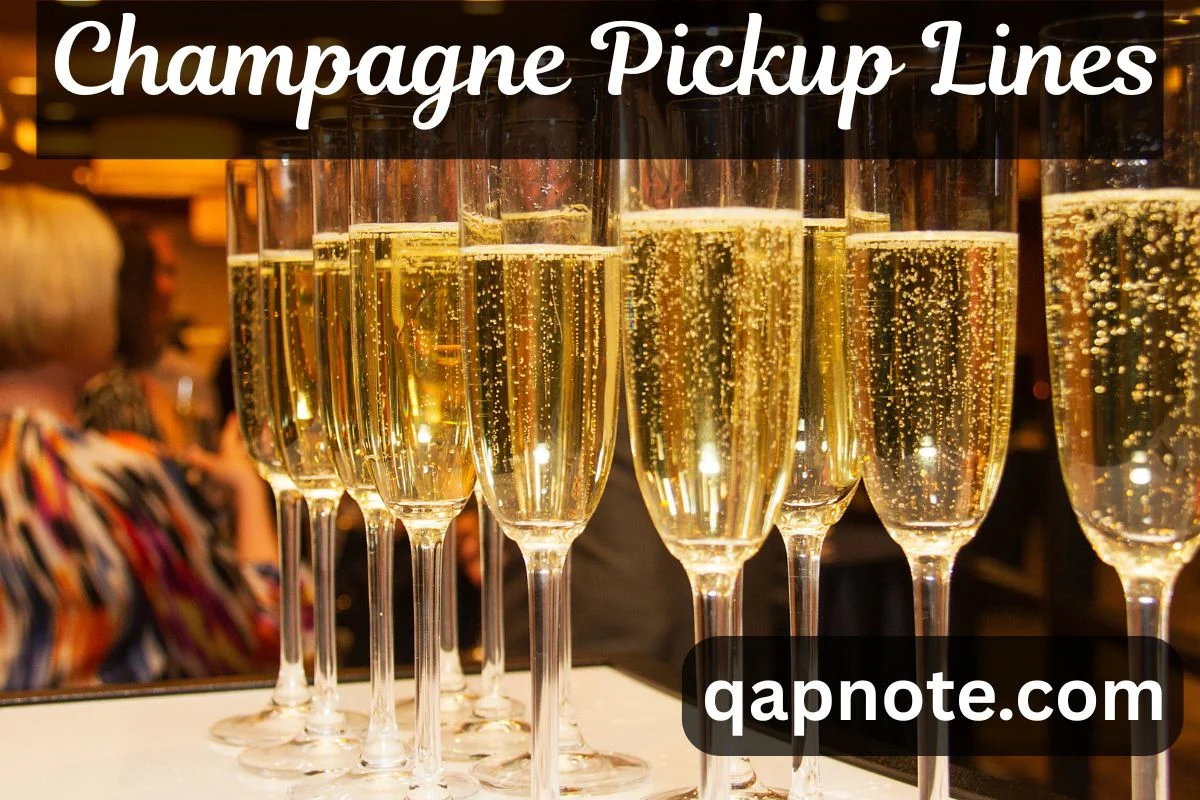 Read more about the article Champagne Pickup Lines: Pop the Cork and Let the Conversation Flow