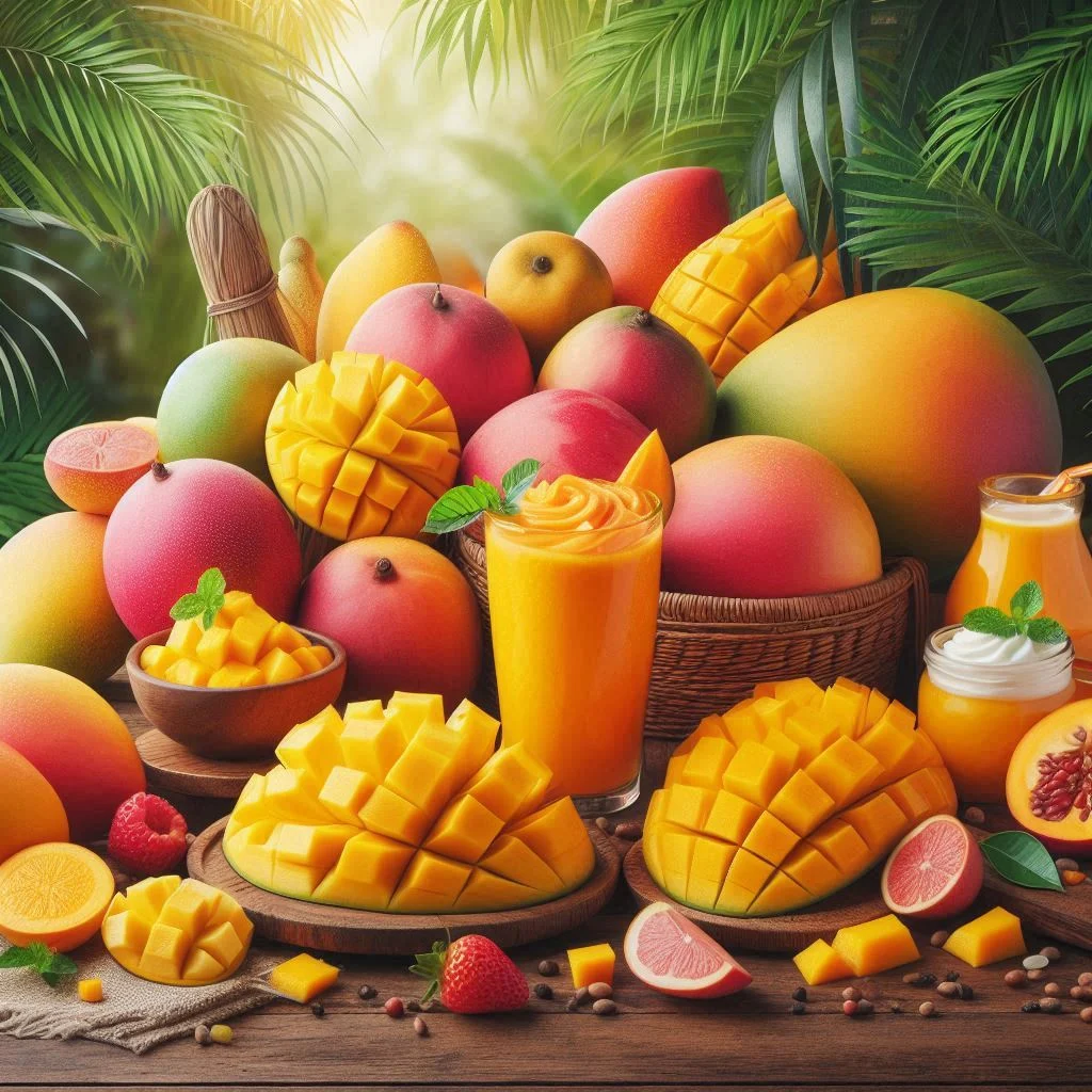 Mangoes in Nature