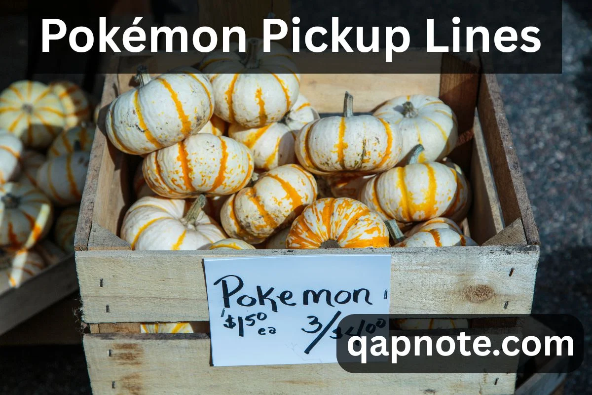 Pokémon Pickup Lines