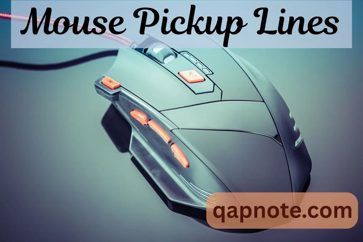 Mouse Pickup Lines