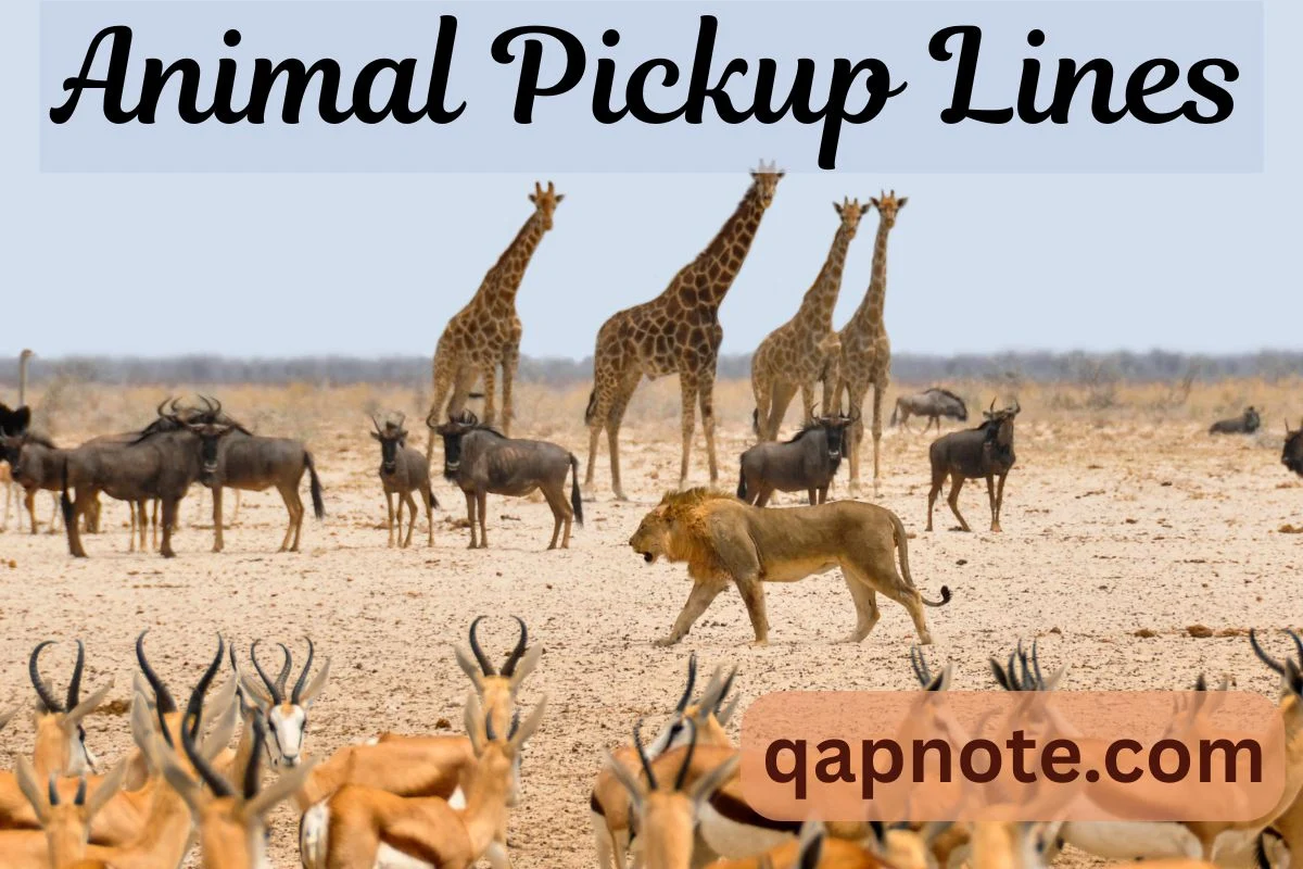 Animal Pickup Lines