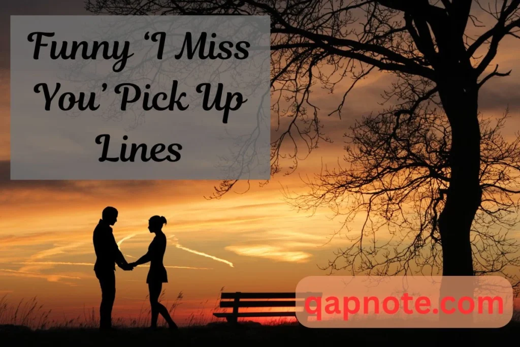 Funny ‘I Miss You’ Pick Up Lines