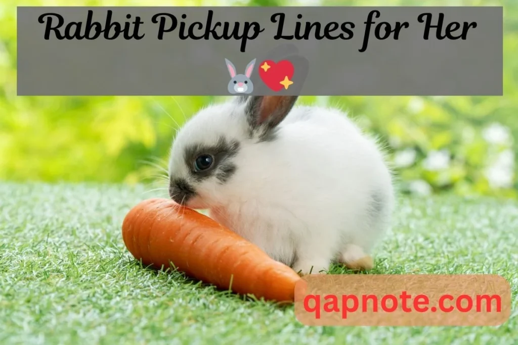 Rabbit Pickup Lines for Her