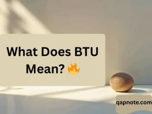 Read more about the article What Does BTU Mean? 🔥